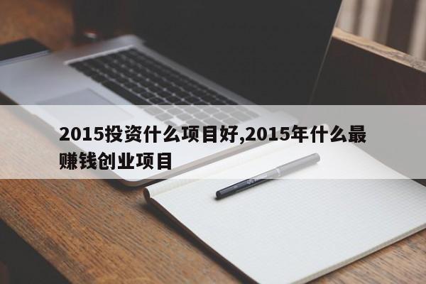 2015投资什么项目好,2015年什么最赚钱创业项目
