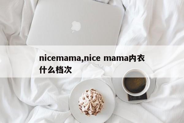 nicemama,nice mama内衣什么档次