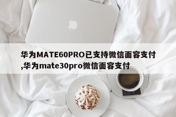 华为MATE60PRO已支持微信面容支付,华为mate30pro微信面容支付