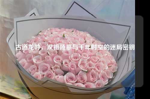 古道龙吟，汉祖陵墓与千年时空的迷局密钥