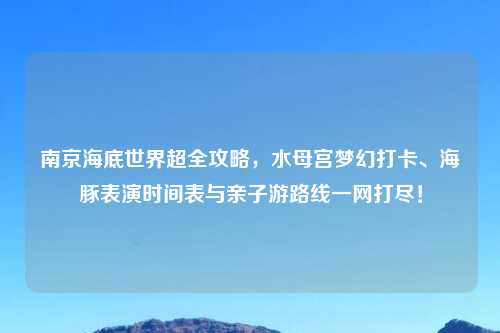 南京海底世界超全攻略，水母宫梦幻打卡、海豚表演时间表与亲子游路线一网打尽！