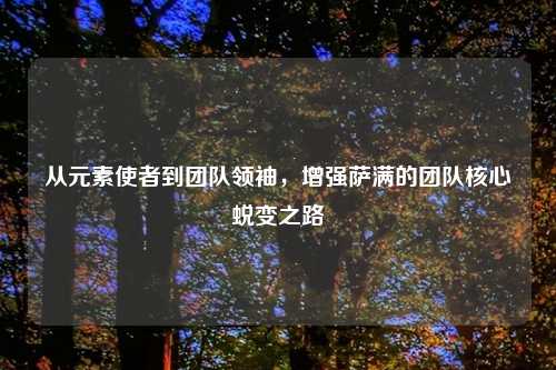 从元素使者到团队领袖，增强萨满的团队核心蜕变之路