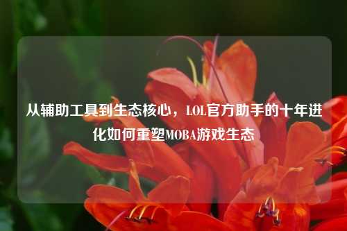 从辅助工具到生态核心，LOL官方助手的十年进化如何重塑MOBA游戏生态