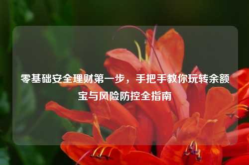 零基础安全理财第一步，手把手教你玩转余额宝与风险防控全指南