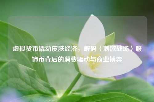 虚拟货币撬动皮肤经济，解码〈刺激战场〉服饰币背后的消费驱动与商业博弈