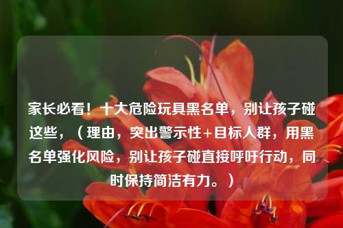 家长必看！十大危险玩具黑名单，别让孩子碰这些，（理由，突出警示性+目标人群，用黑名单强化风险，别让孩子碰直接呼吁行动，同时保持简洁有力。）