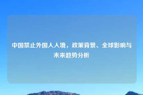 中国禁止外国人入境，政策背景、全球影响与未来趋势分析